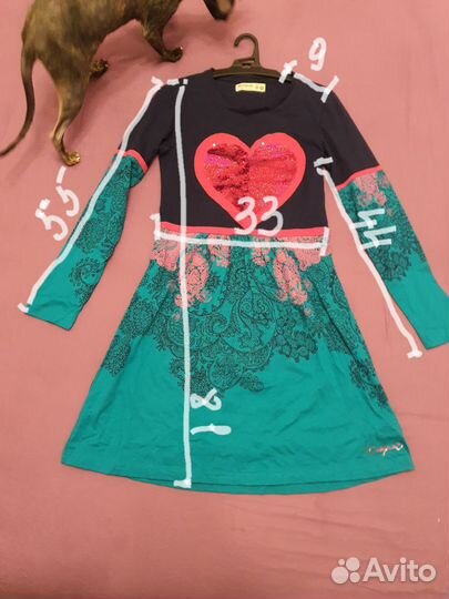 Платье desigual 146 новое