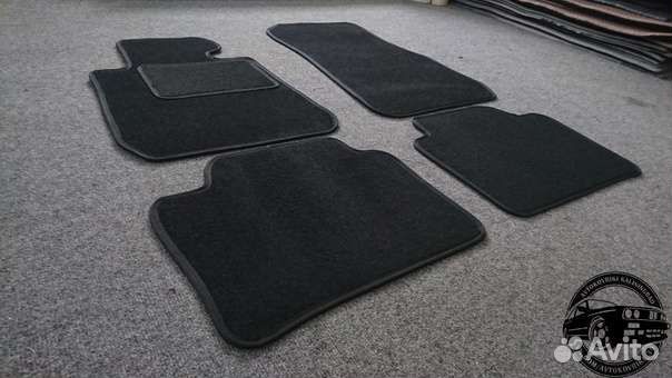 Автоковрики для BMW 3 серии f30, чёрные