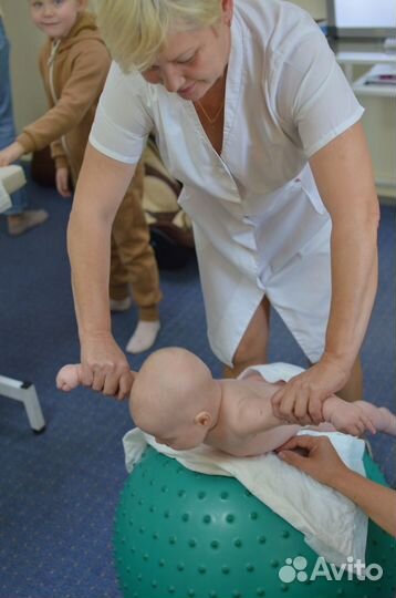 Профессиональный медицинский массаж детям