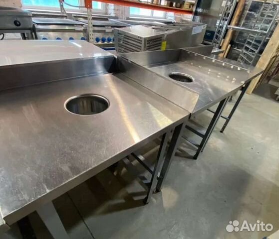Столы из нержавеющей стали