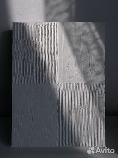 Картина рельефная