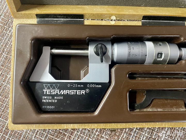 Микрометр tesa 0-25мм 0.001