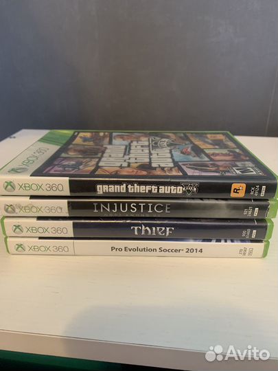 Диски на xbox 360 Gta 5 и еще 3 диска