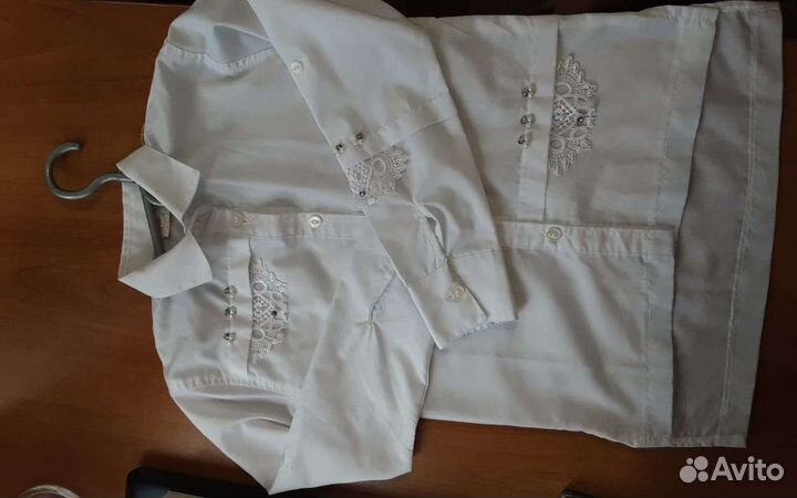 Рубашка школьная