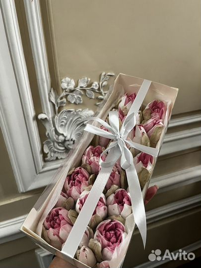 Обучение тюльпанам из зефира