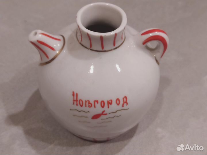 Чайничек Новгород, Бронница. Фарфор