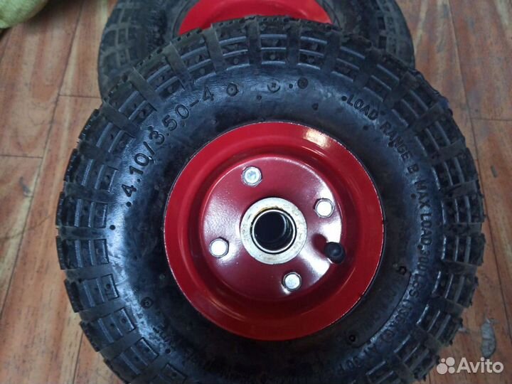 Колеса для хозяйственных тележек, 3.50-4