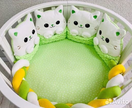 Новые комплекты в овальную и стандарт. кроватки