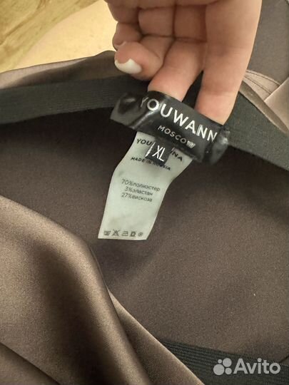 Атласная юбка