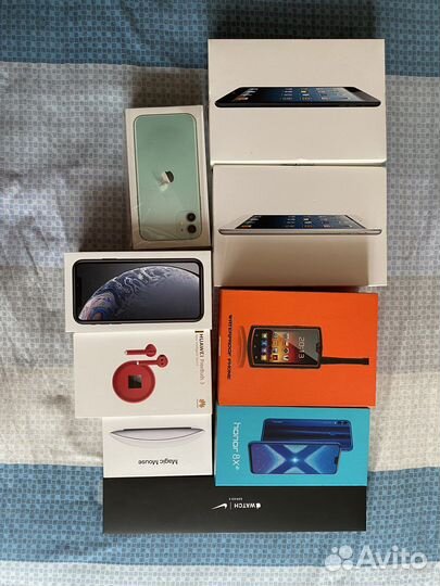 Коробки из под гаджетов