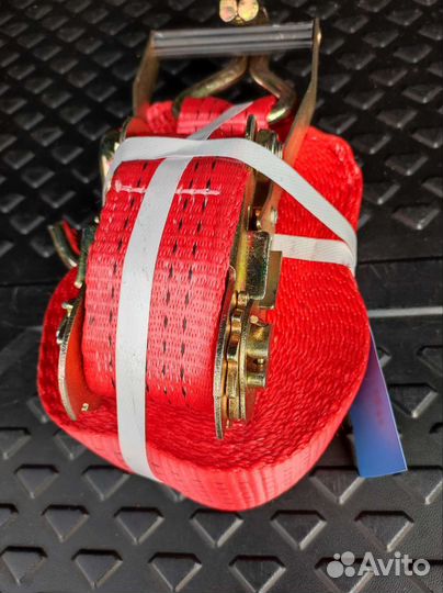 Стяжка (Ремень) крепления груза на 10 тонн,8 шт