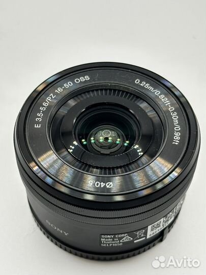 Объектив sony e 16 55