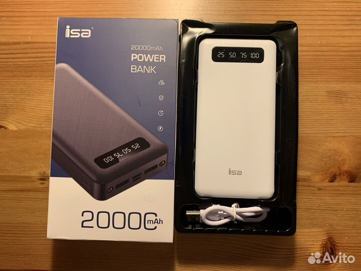 Новые повербанки ISA 20.000mAh гарантия