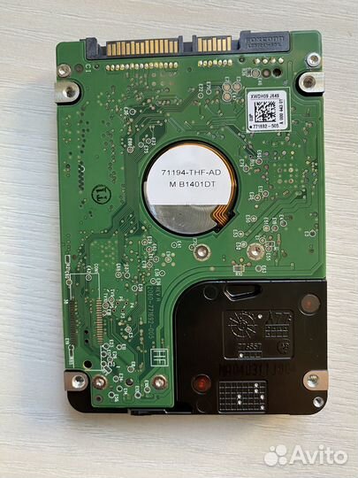 Жесткий диск WD для ноутбука ide 2.5, 640 Gb