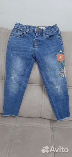 Джинсы для девочки 98 104