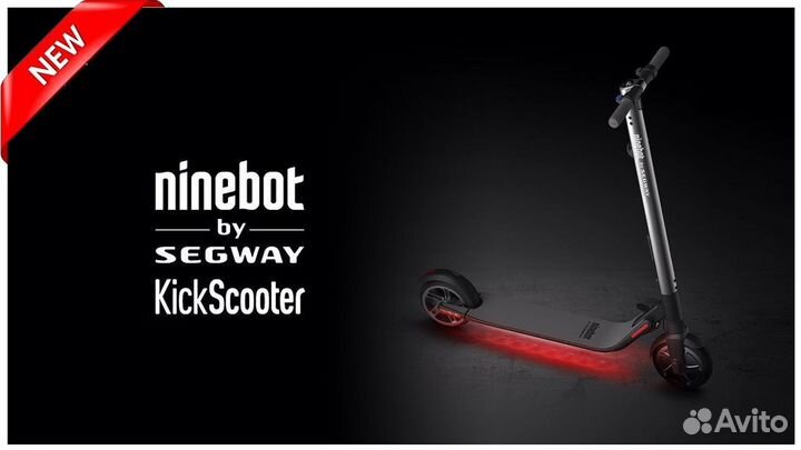Электросамокат ninebot BY segway kickscooter ES1