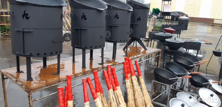 Печи - Учаги для казана