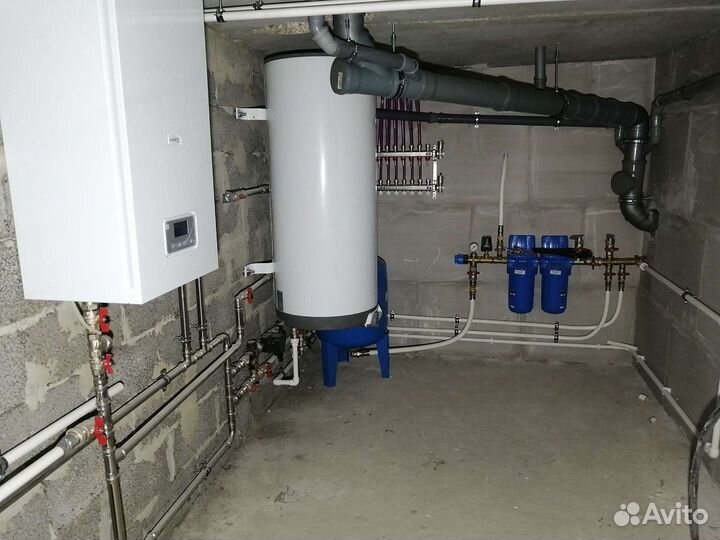 Монтаж отопления, водоснабжения, канализации