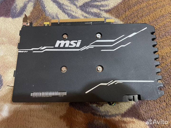 Msi gtx 1660 super