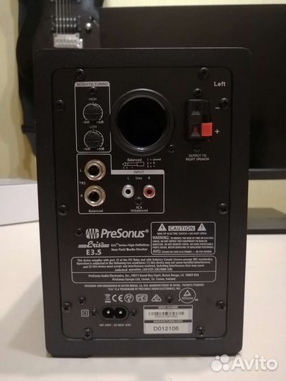 Студийные мониторы presonus eris e3.5