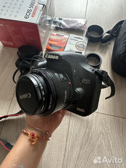 Зеркальный фотоаппарат Canon eos 500d