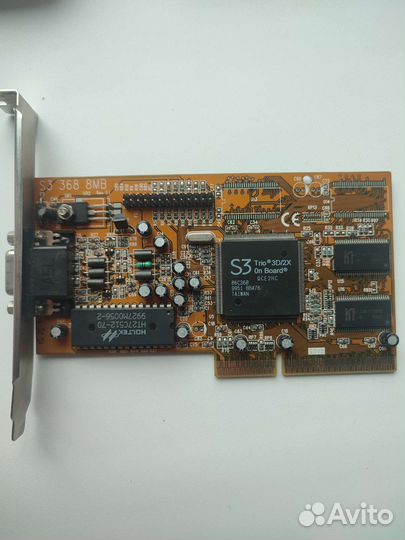 Видеокарта AGP S3 Trio 3D/2X 4MB