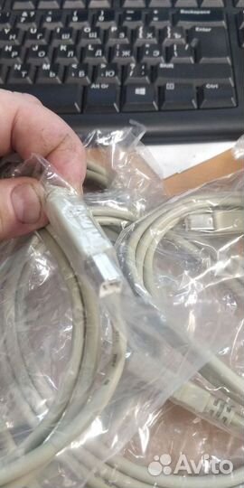 10шт кабель соединительный для принтера мфу USB