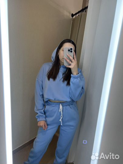 Флисовый костюм женский