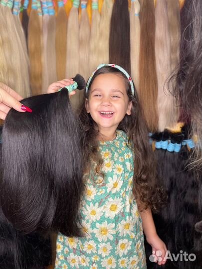 Волосы для наращивания шоколад