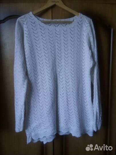 Кофты летние ажурные 54 размер
