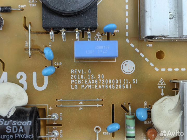 Блок питания для телевизора EAX67209001 (1.5)