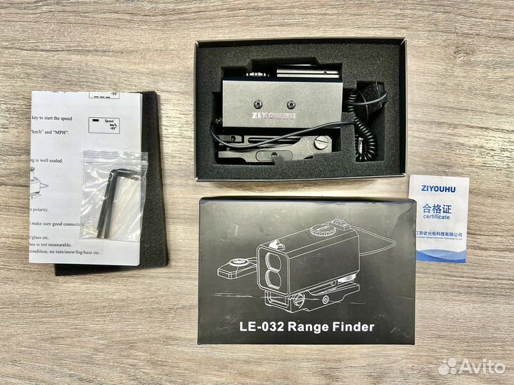 Тактический дальномер LE-032 с лцу (красный)