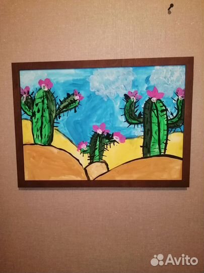 Оформление картин, рамка для рисунков