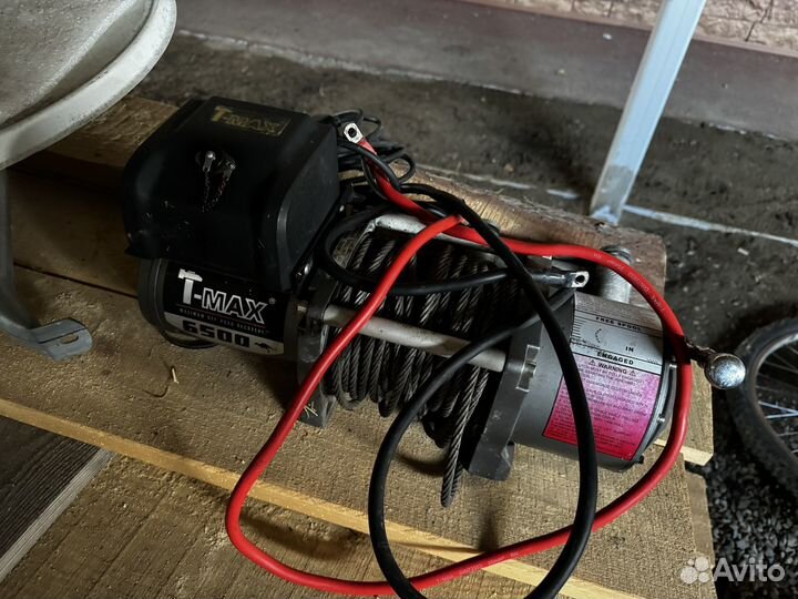 Лебедка автомобильная T-MAX EW-6500