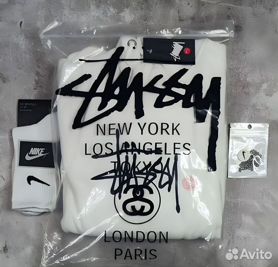 Худи stussy разных цветы