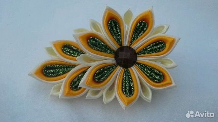 Заколка для волос ручная работа