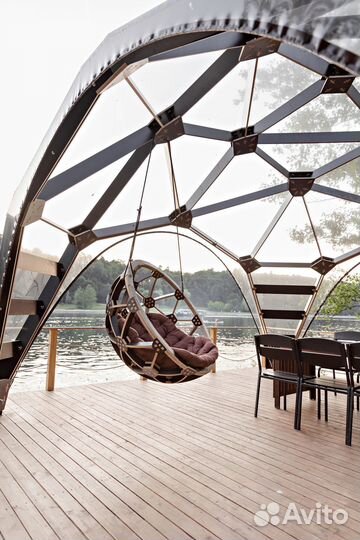 Геокупол сферический шатер для глэмпинга х5 long