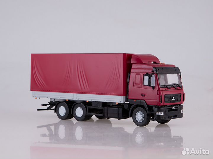 Маз-6312 бортовой с тентом (рестайлинг)