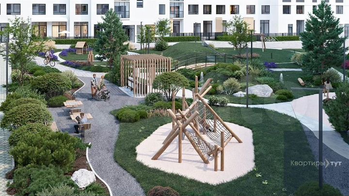 2-к. квартира, 65,7 м², 4/13 эт.