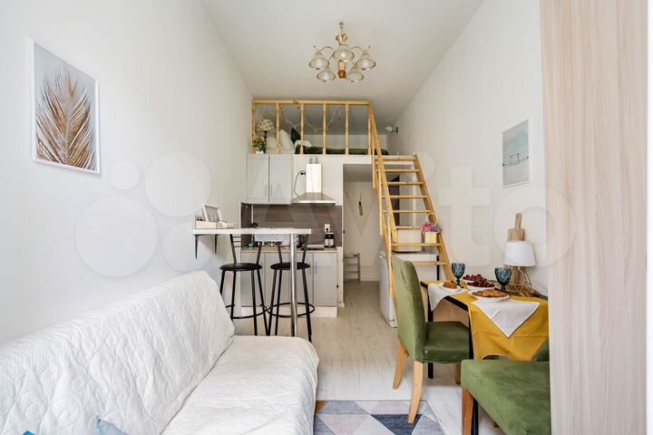 Квартира-студия, 27 м², 1/5 эт.