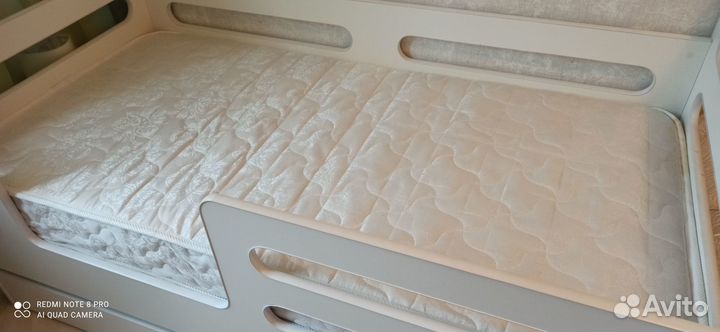 Детская кровать с бортиками 160*80 от 2 лет