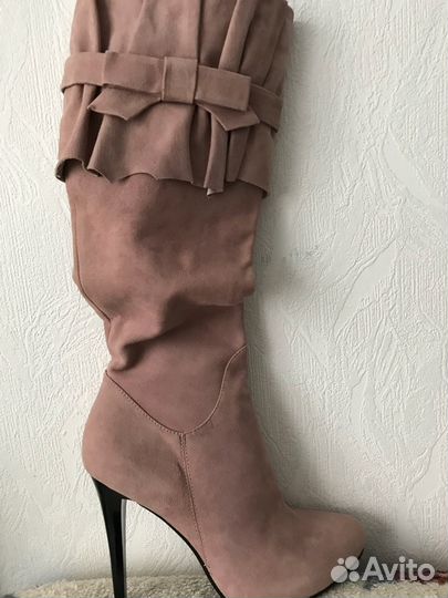 Сапоги Замша Basic Editions 40р