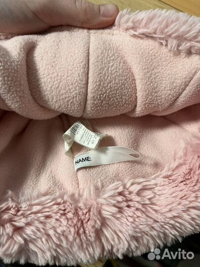 Шапка ушанка для девочки 48-50