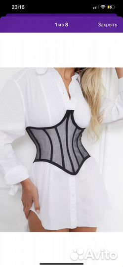 Корсет декоративный