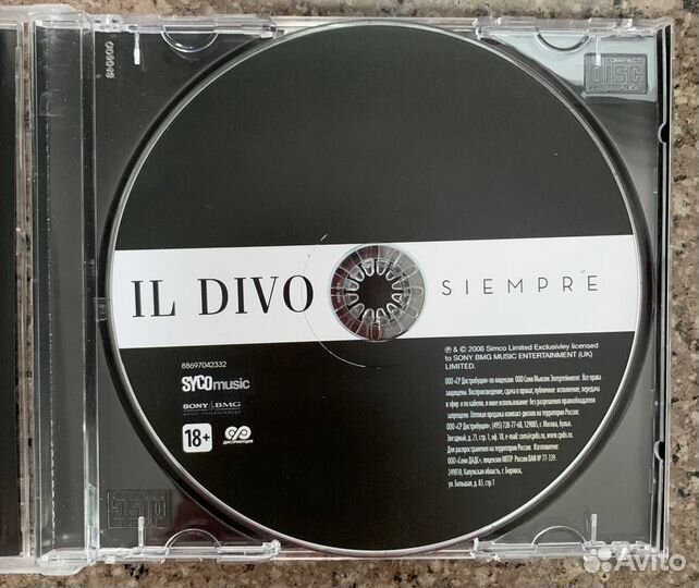 Il Divo – Siempre (Pop, Vocal, Latin, CD)