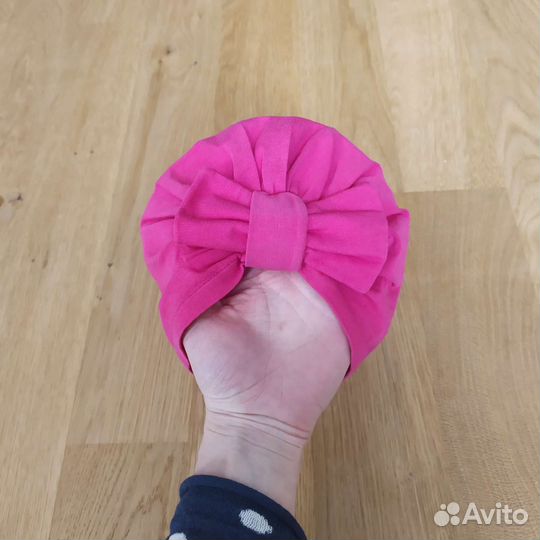 Шапка тюрбан для девочки