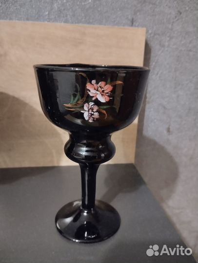 Фужеры из цветного стекла