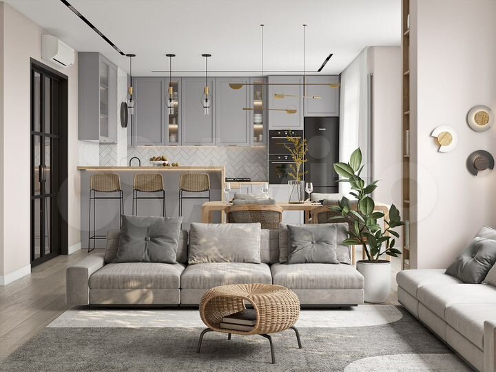 3-к. квартира, 134 м², 11/16 эт.