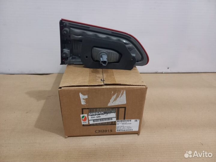 Фонарь в крышку багажника левый Infiniti Jx35 Qx60