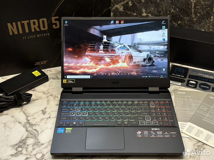 New Acer Nitro I5-12500/RTX 3060/16Ram/SSD